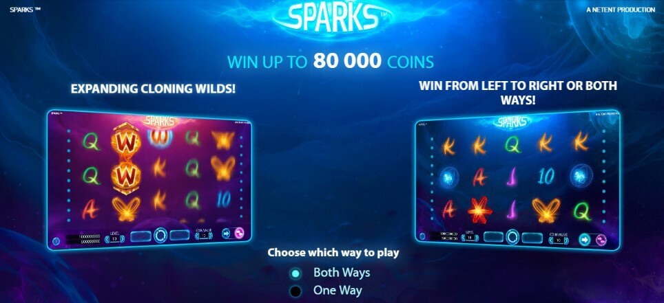 Sparks spielen Slot Demo