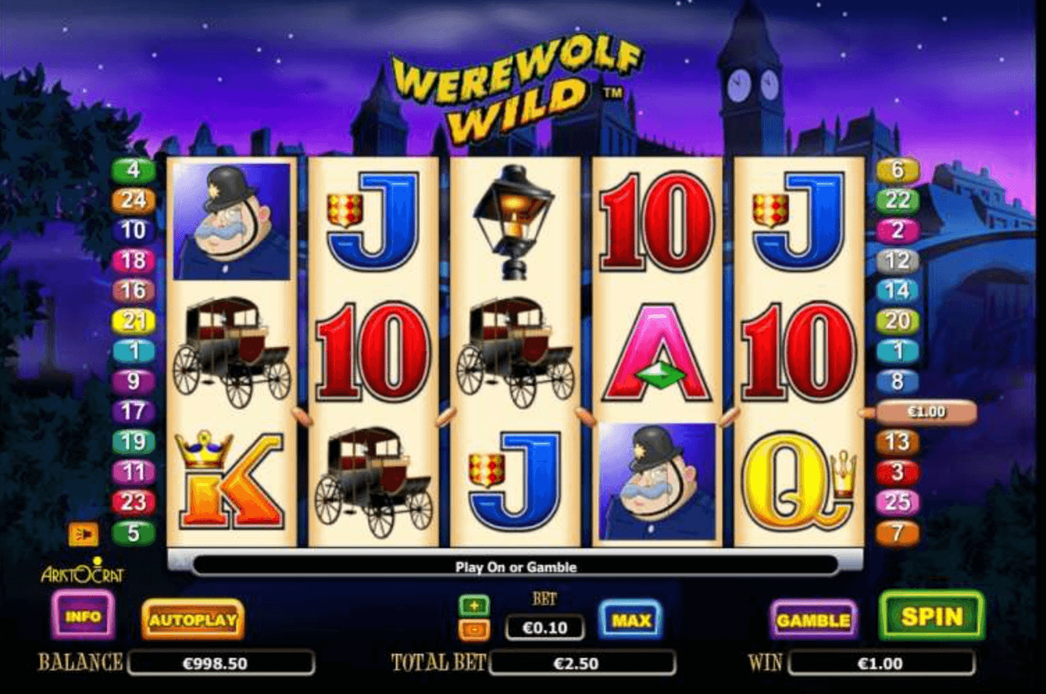 Werwolf Wild_Interface