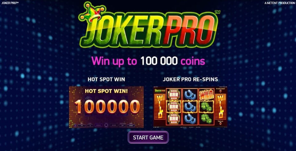 Joker Pro Slot Bewertung