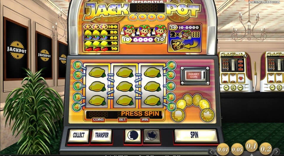 Jackpot 6000 Spielautomat