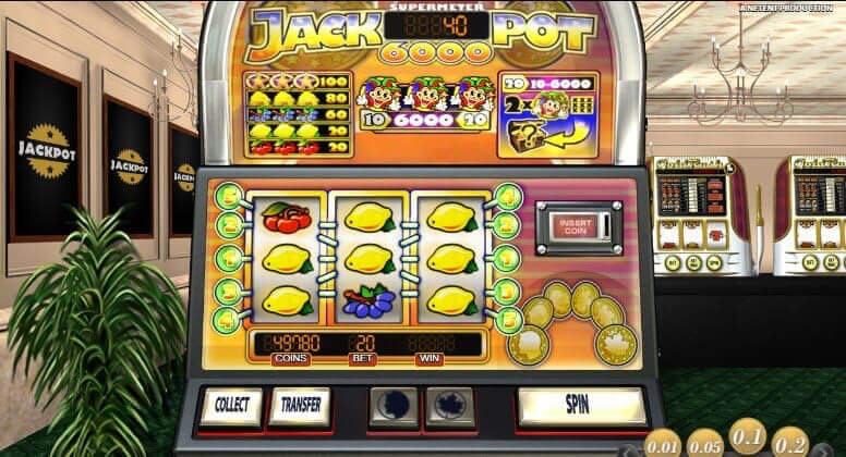 Jackpot 6000 Slot Netent Bewertung