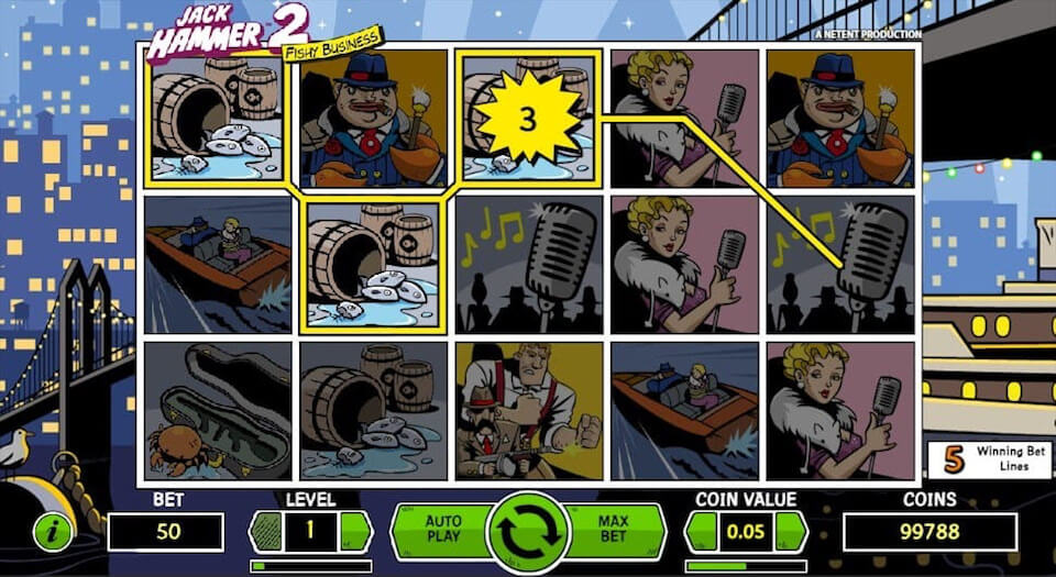 Jack Hammer 2 Slot-Spiel netent