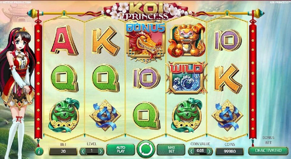 Koi Princess Bewertung Netent Slot