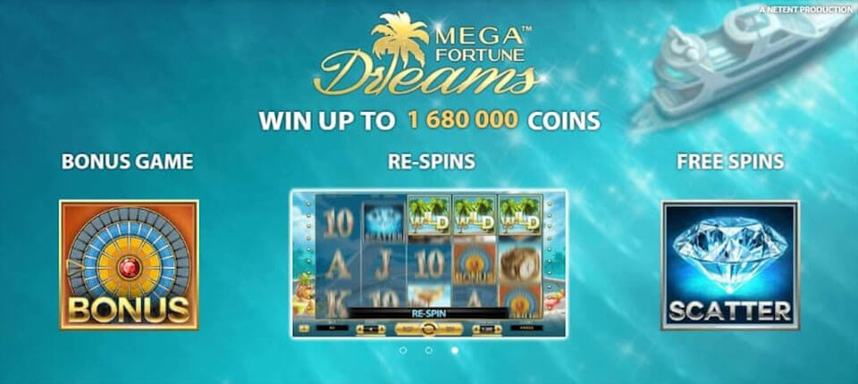 Mega Fortune Dreams Jckpot Slot Netent