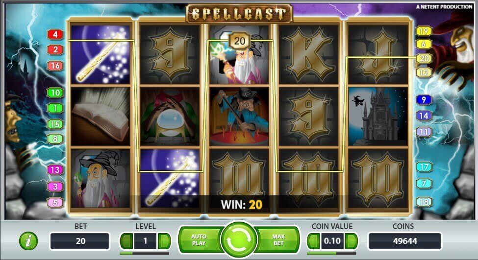 Spellcast Play Demo Slot