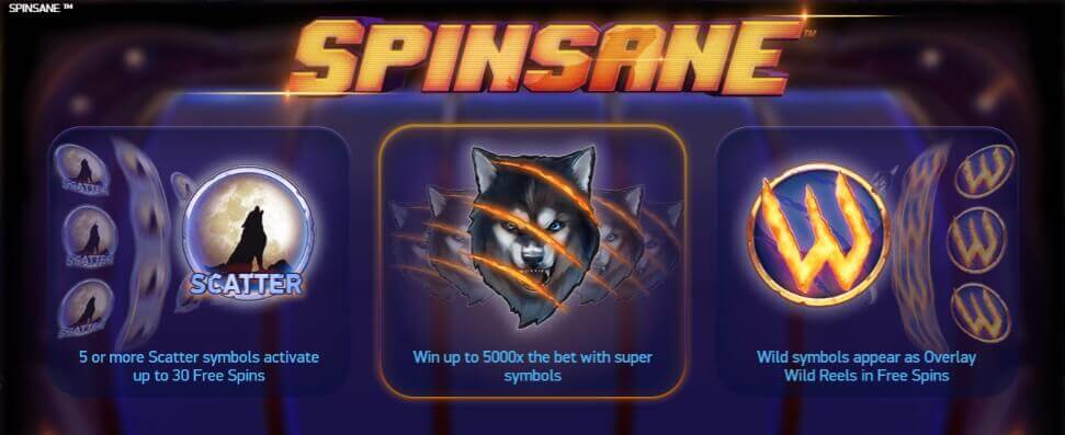 Spinsane Slot Bewertung