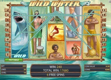 Wild Water Review Spielautomat