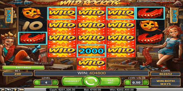 Wild Rockets Slot Bewertung