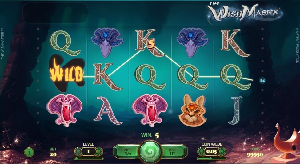 Der Wish Master Slot netent