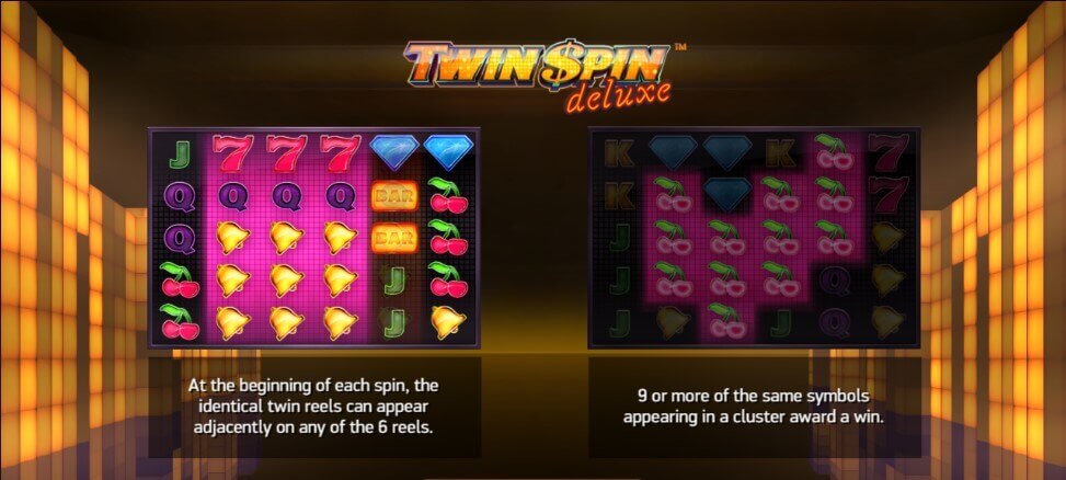 Twin Spin Deluxe Slot Netent