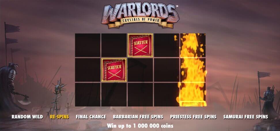 Warlords Slot Netent