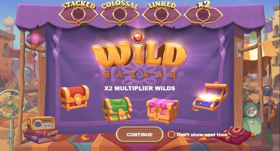 Wild Bazaar Slot Machine Bewertung