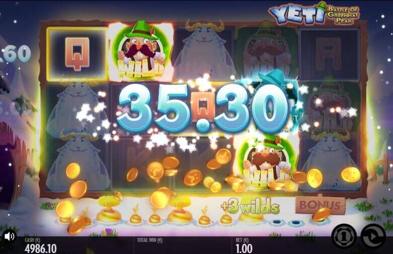 Yeti Battle of Greenhat Peak Slot Überprüfung