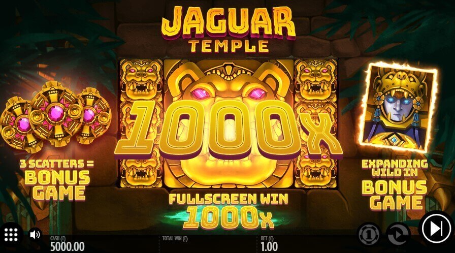 Jaguar Tempel spielen freien Slot