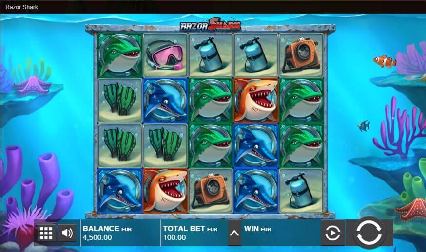 Razor Shark Push Gaming Slot Demo