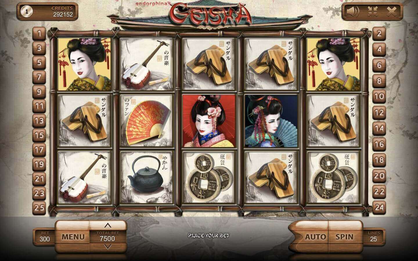 Geisha spielen kostenlosen Demo-Slot