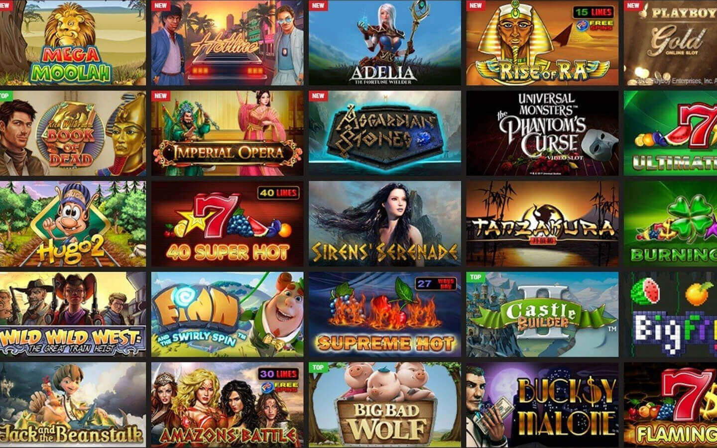 Online Casino Spiele