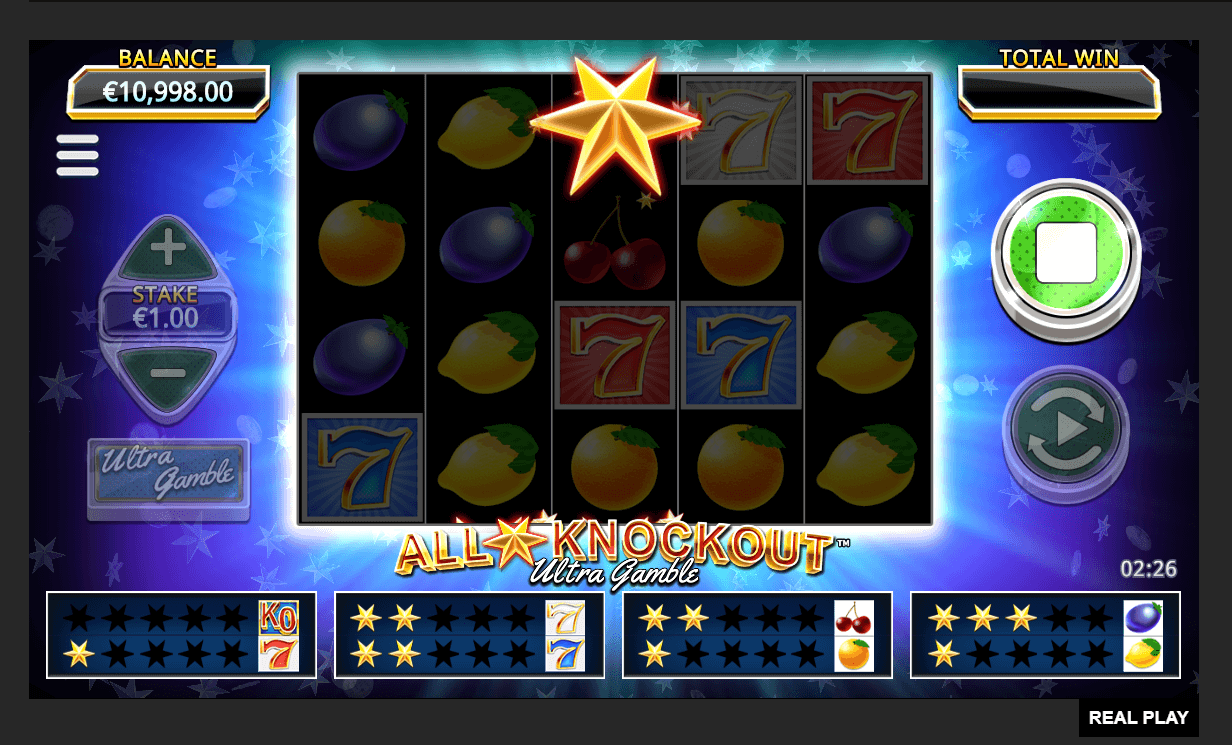 All Stars Knockout Ultra Gamble spielen Demo