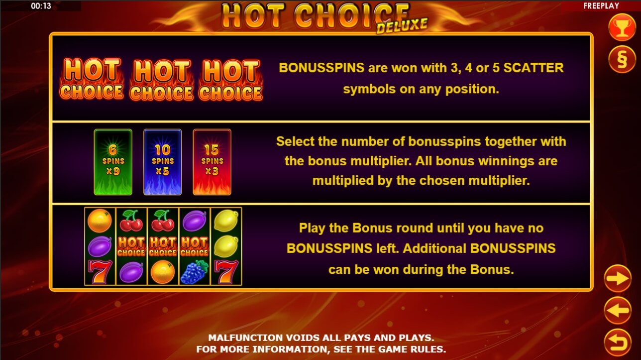 Hot Choice Deluxe Boni