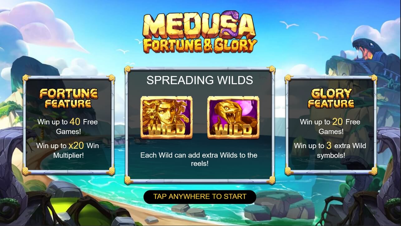 Medusa Fortune and Glory Tapete