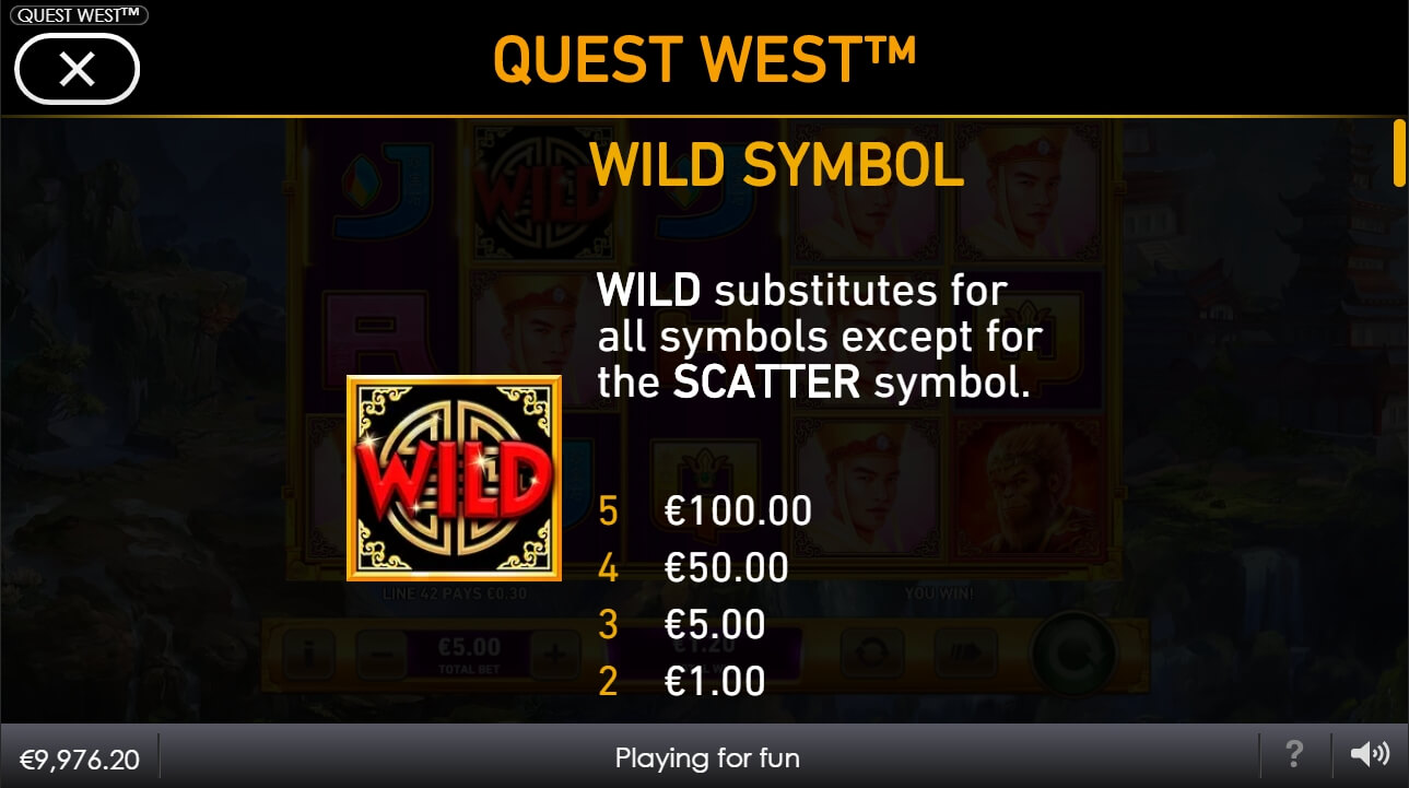 Quest West Wild Symbol