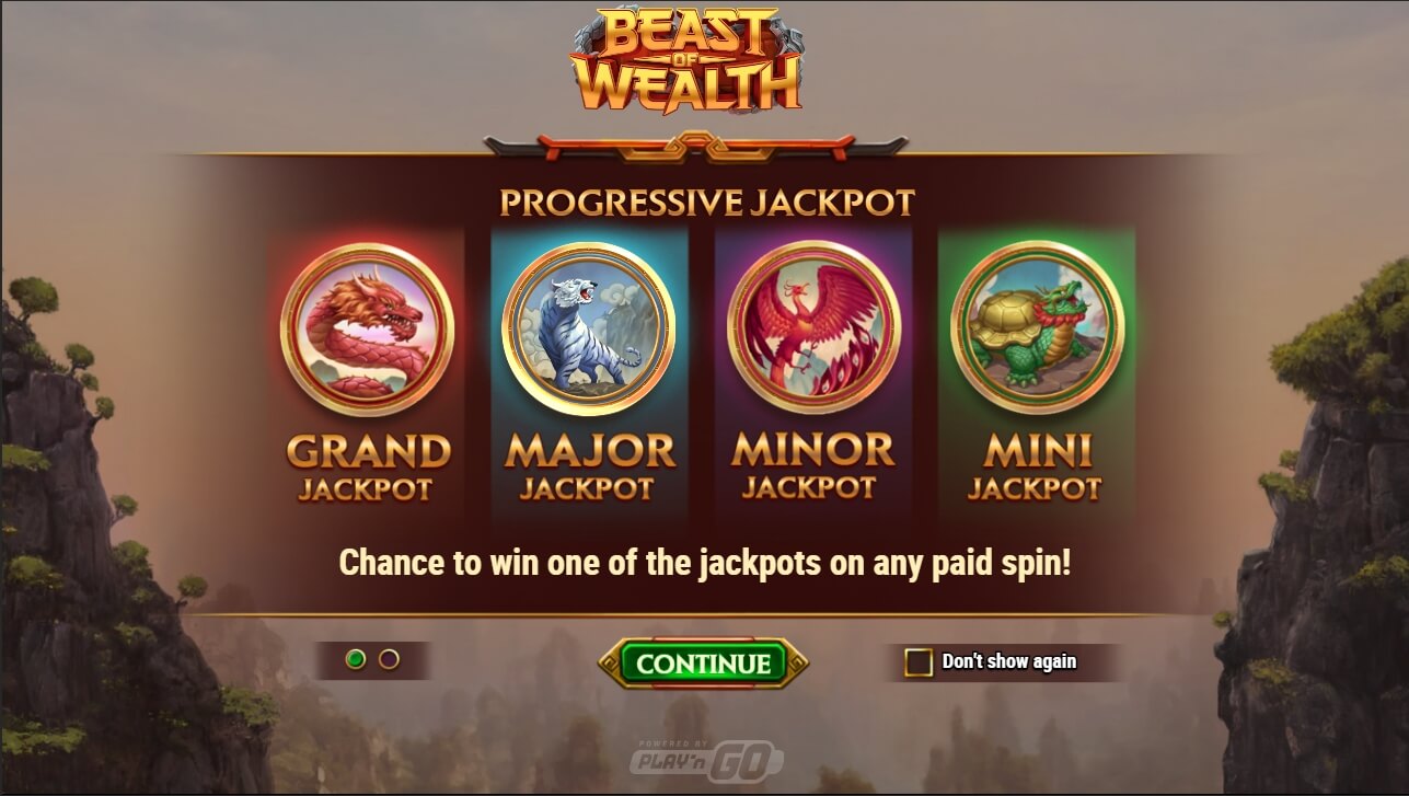 Jackpots von Beast of the Wealth