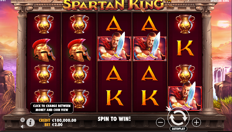 Spartan King Interface