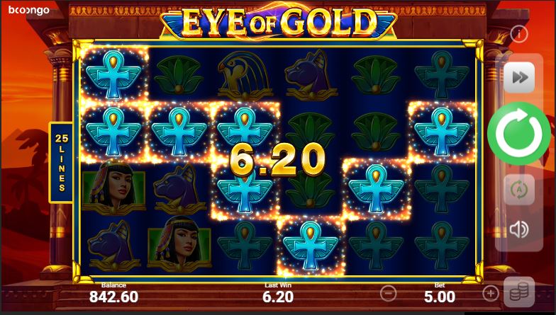 Eye of Gold gewinnen