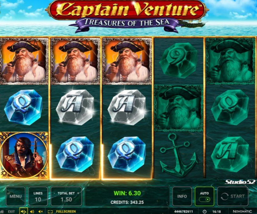 Captain Venture Treasures of the Sea gewinnen