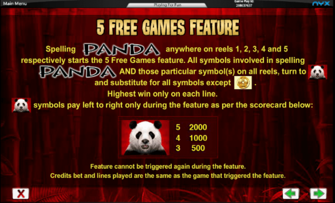 Wilder Panda_bonus