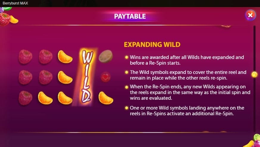 Berryburst Slot wild